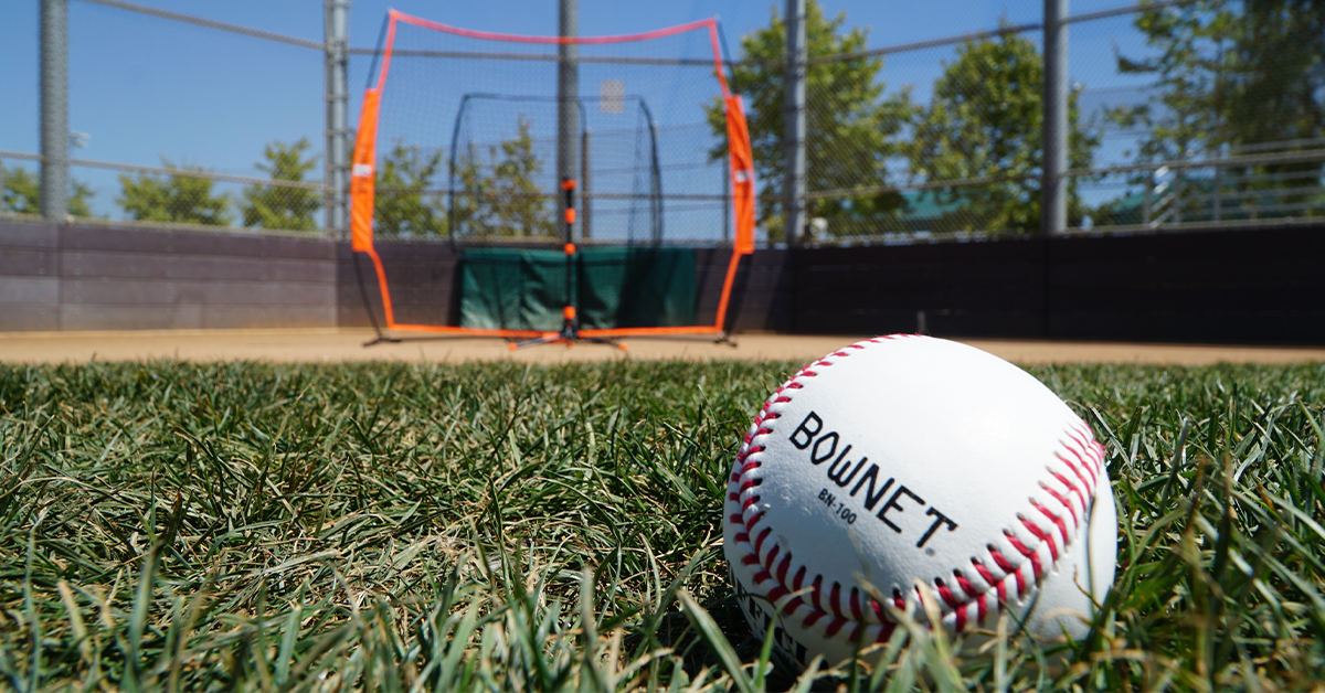 Bownet 4-seam Flat Spinner- Pitcher Training Ball With Bownet