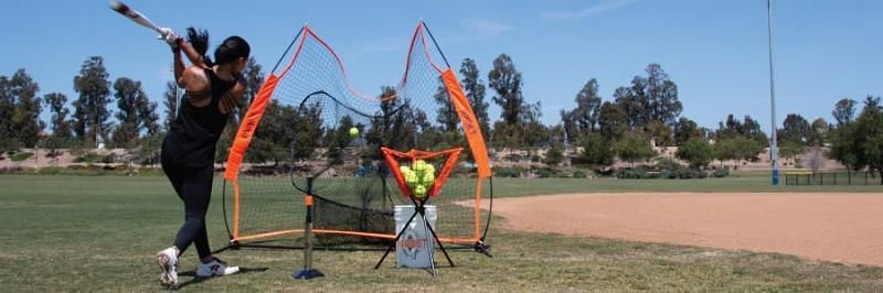 Heavey Duty Sports Barrier Net Sports Netting Backstop, Golf Netting  Batting Net for Baseball Barrier Hockey Net Soccer Backstop Rebounder  Replacement