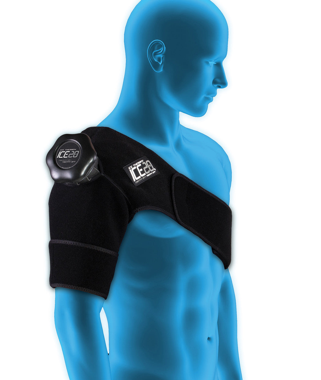 ICE20 Ice Therapy Compression Wrap for Chest Area (ICE-Dbl-Breast)