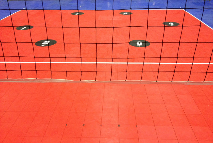 Bownet Volleyball Floor Targets, 6 Pack