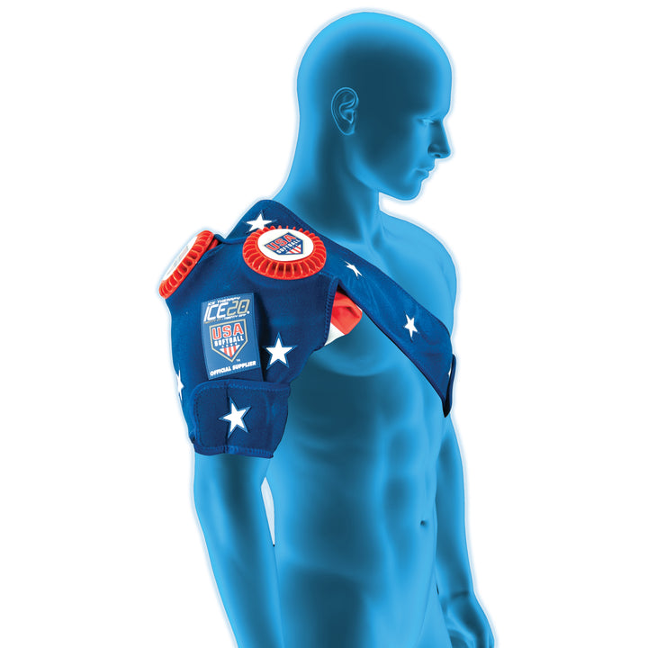 ICE20 Double Shoulder Ice Compression Wrap