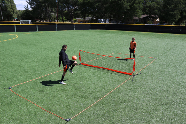12' Field Barrier, Soccer Tennis, Tennis Net and Court