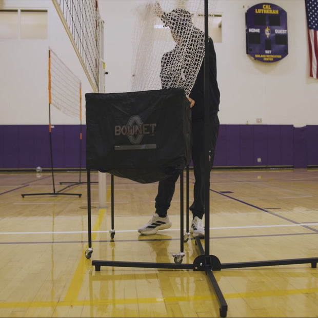 Portable Volleyball Setter Training Net With Adjustable Height And Angle For Indoor And Outdoor Practice - View #2