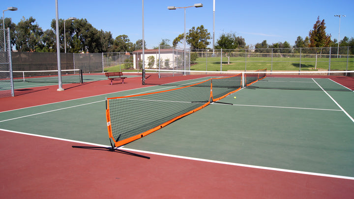 18'  Field Barrier, Soccer Tennis, Tennis Net and Court