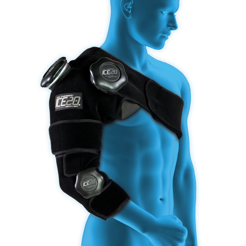 Bownet Ice-20 Manchon De Thérapie Par Le Froid Pour Le Bras (emballage Uniquement, Sans Poches De Glace)