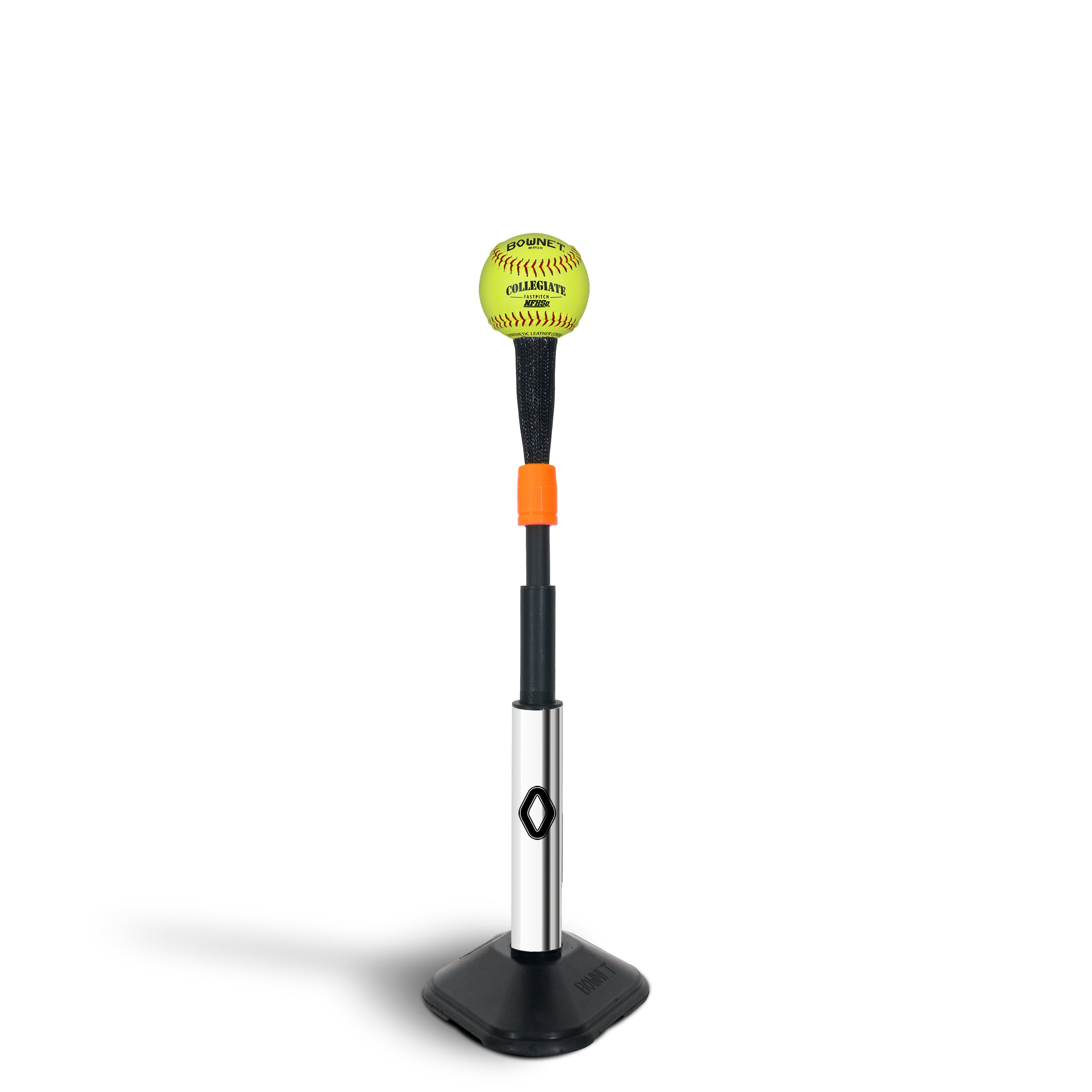 batting tee with attached ball