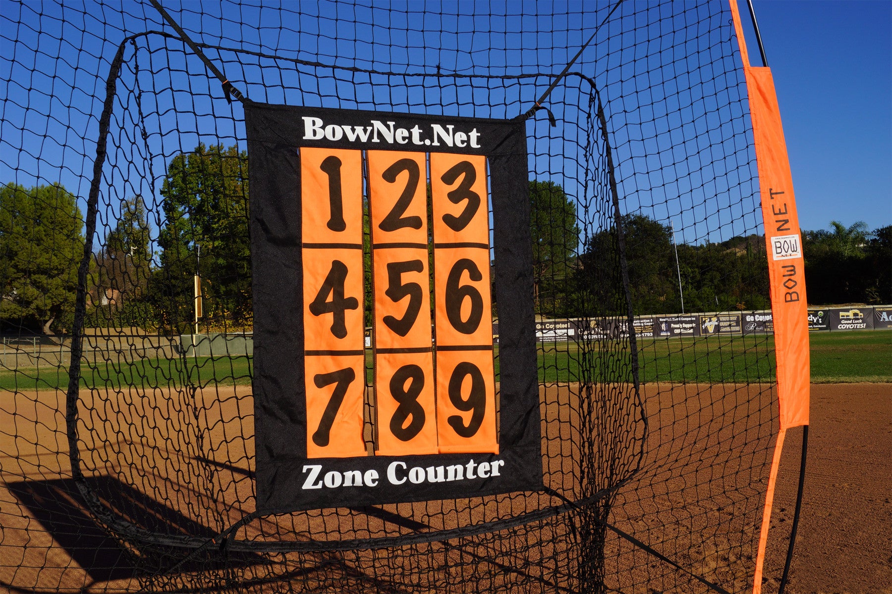Bownet Sports Zone Counter 9-Hole Pitching Target Pad
