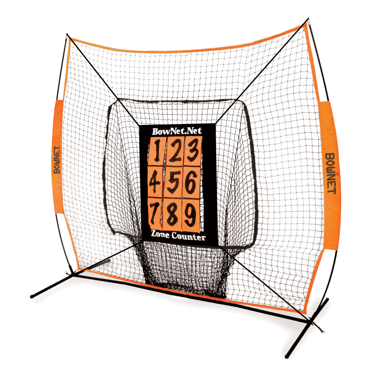 Conter Target Bownet Sports Zone Counter 9-Hole Pitching Target Pad